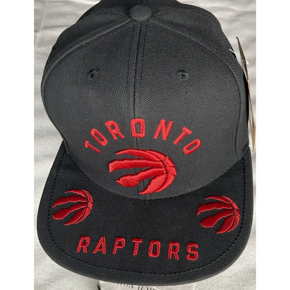Mitchell & Ness Toronto Raptors Front Loaded Adjustable‎ Snapback Hat Cap
